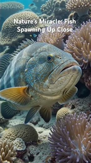 Nature’s Miracle: Fish Spawning Up Close