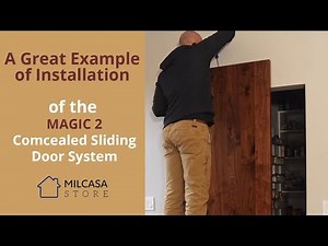 Get a Milcasa Magic 2 Concealed Sliding Door System for your Home