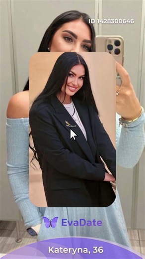 This is Kateryna, 36