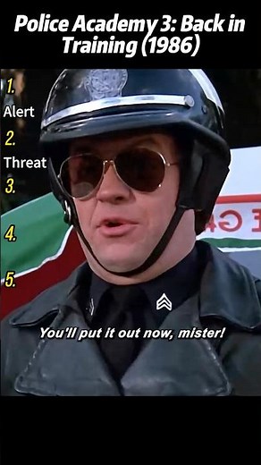 Police Academy 3: Back in Training (1986) | The New Recruits Head Out on Their First Assignment