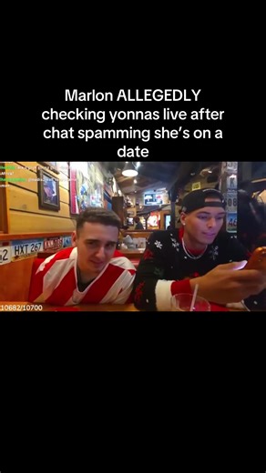 to clarify she was just talking to the camera man not on a date #yonna #marlon #lacy #fyp