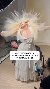 Behind the scenes on 'The Bride' cover shoot