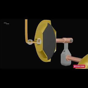 Understanding air breaks #3danimation #automobile #brakesystem