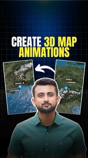 Rahul Tiwary on Instagram: "Day 125 of 100 Days 100 Designs Challenge - Create 3D Map Animations 👍 Follow @socialcanvasbyrahul for more amazing Graphic designing tips, tricks and Canva tutorials. 💯 Keep Learning and Keep Growing. . . . . . . #ai #aitools #aivideos #canva #canvahacks #canvadesigns #graphicdesign"