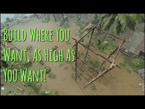 How To Build Anywhere Using Mods. | Green Hell