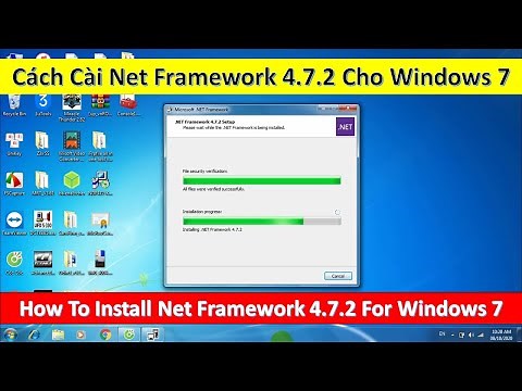 Cách Cài Net Framework 4.7.2 Cho Windows 7 | How To Install Net Framework 4.7.2 For Windows 7