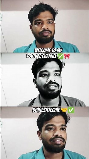 New youtube channel ✅🤝 Opened DhineshTechie 💯❤️‍🩹 #youtube first video intro channel #shorts