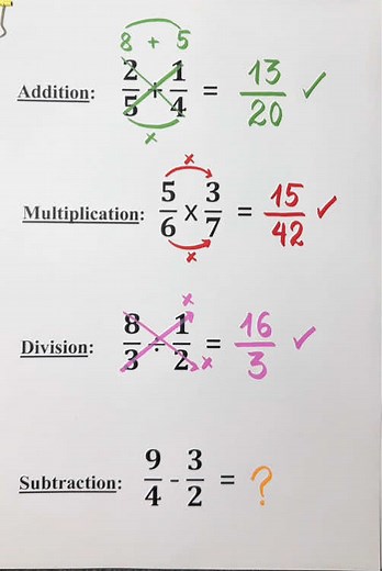 4 opérations mixtes ➕✖️➗➖#math #arithmetique #mathematics | math