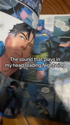 Chris on Instagram: "Hopelessly devoted to Nightwing #nightwing #batman #robin #dickgrayson #teentitans #batfamily #dc #dcu #dcuniverse #dccomics #comics #comicbooks #books #bookstagram #booktok #dcmemes #funny #fyp #reels"