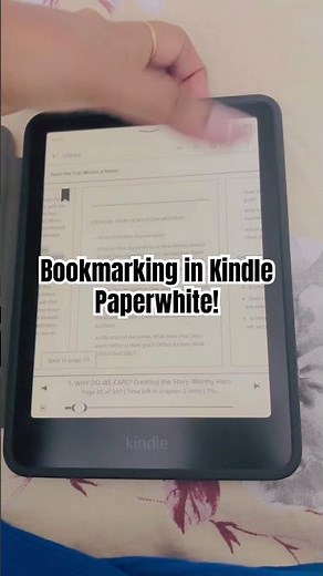 How to Bookmark on Kindle (New Update!) | Fastest Way to Save Pages