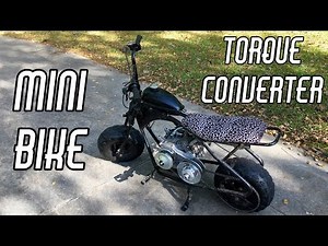 Mini Bike Torque Converter Swap