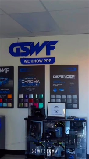 GSWF Global on Instagram: "We’re live at SEMA 2025 — Las Vegas! From innovation to protection, GSWF is setting new benchmarks in automotive surface technology. This year, we’re unveiling three game-changing launches: • ImpacVue – Windshield Protection Film • NightShade – Advanced Window Tint • GSWF Ceramic Coating – Ultimate Gloss & Defense Visit us at the Las Vegas Convention Center, Hall West — Booth 52197, November 4–7. Experience the next evolution of surface protection, built for performanc