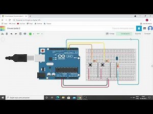 Liga e Desliga Led com botões no Arduíno!
