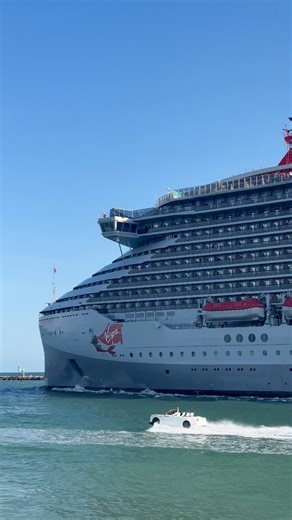 3.1M views · 56K reactions | The adults-only cruise ship sailing out of Miami 朗 Have you sailed with Virgin Voyages before? Drop your thoughts in the comments! | The Cruise Vibe | Facebook