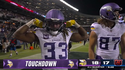 Can't-Miss Play: McCarthy's 27-yard TD loft to Jones gives Vikes their first lead