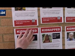 Hostages in Gaza: Posters torn down worldwide