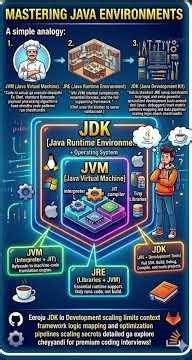 Asalu veeti theeda ento thelusa? 🤔 | JDK vs JRE vs JVM #javatelugu #btechcse #javaforbeginners #jvm