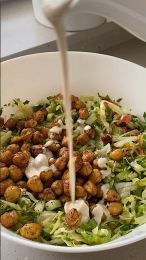 Creamy Tahini Dressing 🥗 Easy 5-Minute Healthy Salad Dressing