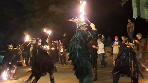 Chagford is one of those atmospheric community villages on Dartmoor that warm our hearts! Yesterday, we were joined by the team from Shumba Arts African Dance & Drums whose rhythms and great energy raised the heartbeats of crowd and Beltane! In case you missed us last night, we saved you a video of our dance with the fire torches....Haccombe! It sounds slightly different because the band was missing some musicians. However, because of multi-music-talented folks like our own Merry and Jordan, who