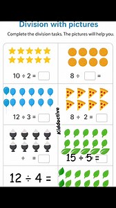 15K views · 77 reactions | Division worksheet for grade2 kids Kiddoctive - Homeschooling #fyp #worksheet #grade2 #Division1 #reelsfb | Kiddoctive - Homeschooling | Facebook