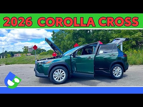 2026 Toyota Corolla Cross LE AWD | Interior Review & Features