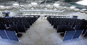 Conversion of Field House to Temporary Field Hospital is Complete