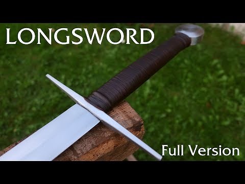 Swordmaking - making a longsword