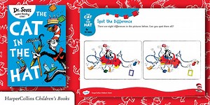 The Cat in the Hat: Spot the Difference Activity
