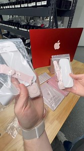 20K views · 265 reactions | This customer LOVES pink!  What’s your favorite Apple device color?  Drop it in the comments! ⬇️ | Strictli - Affordable Tech | Facebook