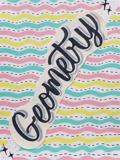 Cute Geometry Front Page Design Tutorial