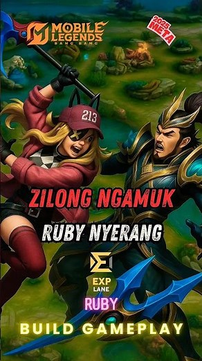 Ruby Mobile Legends VS Zilong Top Global | MLBB Ruby Best Build 2025 Mobile Legends Ruby Gameplay
