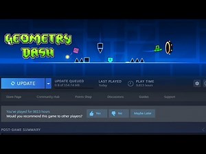 The Exact Moment Geometry Dash 2.2 Came Out