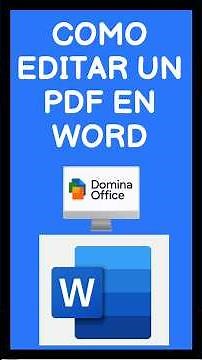 HOW TO EDIT A PDF IN WORD