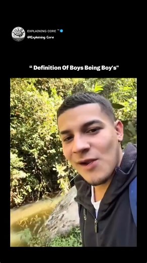 ᴇxᴘʟᴀɪɴɪɴɢ ᴄᴏʀᴇ ™ on Instagram: "This video illustrates the "boys being boys" trope through various clips of men engaging in silly, risky, or chaotic group antics. From mass-sliding down water slides to using construction tools as toys, it highlights the spontaneous and often absurd nature of male bonding and unstructured play."