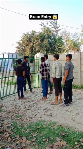 Exam No Entry ❌ Comedy 😅!-#funny #funnyvideo #exam