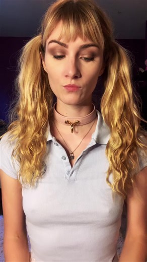 When the brat kicks in 😈 #brat #qink #qinktok #collar #collared