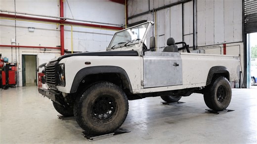 Turning a Land Rover electric in one hour