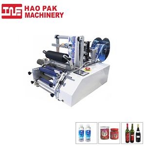 [Hot Item] Round Jar Label Applicator Machine Semi-Automatic Wine Bottle Labeling Machine