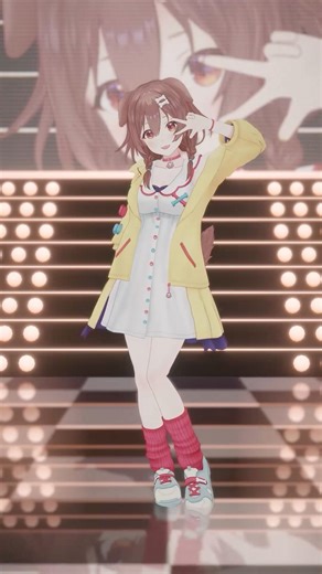 【ホロライブMMD】Go-Getters【戌神ころね】#shorts #mmd #vtuber #戌神ころね #moricalliope #gogetters #hololive