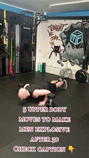 Stay Explosive After 30 With These 5 Upper Body Exercises #fitnessmotivation #workout #power