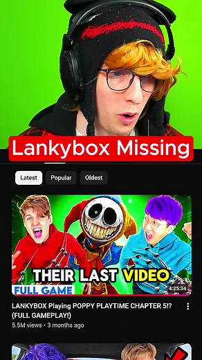 LankyBox is missing. They haven't uploaded in over three months. What happened to LankyBox?