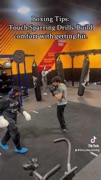 Boxing Tips: Getting comfortable with getting hit #boxing #boxingtips #1ststepboxing