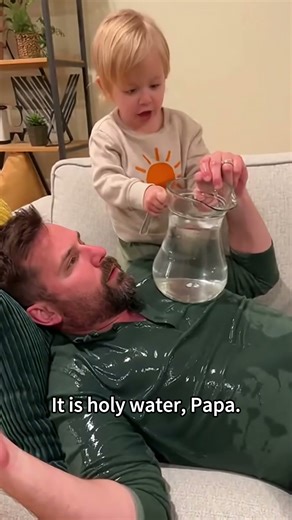 Best Alarm Clock Ever 💦 Holy Water Prank! 🤣 #shorts