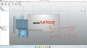 3D逆向工程软件 Quick Surface 2025 v7.0.14安装及展示! 关注抖音 B站 视频号 小红书 送风量风速管道设计计算器V1.2软件！ 剪辑