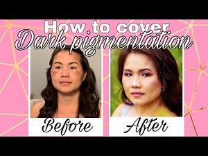 HOW TO COVER HYPERPIGMENTATION WITH MAKEUP (On Asian skin)
