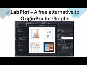 LabPlot - A free OriginPro alternative for Researchers (Tutoria 1 - Download and Installation)