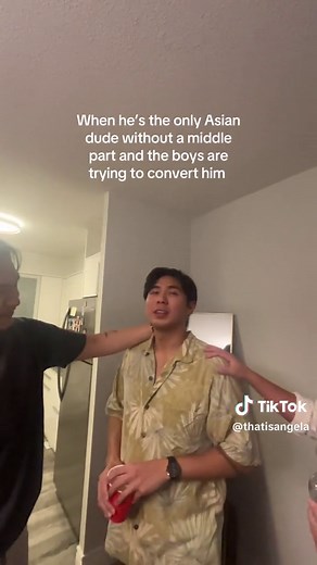 Transforming into a Kevin Nguyen: Embracing the Middle Part Trend