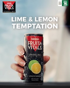 Nestlé Fruita Vitals Sparkling Lime & Lemon brings a zesty fizz to your summers! | Nestlé Fruita Vitals