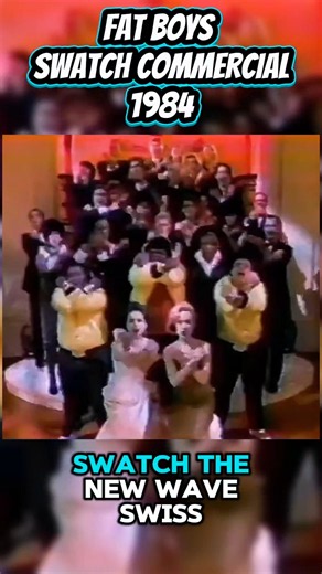 The Fat Boys Swatch Watch Commercial (1984) Classic 80s Hip-Hop Nostalgia 80s Rap Beat Boxing