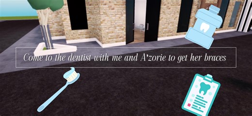 @A’zourie’s side getting A’zories braces 😬 #newfamily #newchapter #153followers💕 #loveyall#Brie #brieisthebest😘😘 #clubroblox🌼 #Roblox #fyp #2hotforyall😝